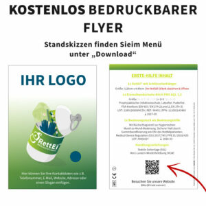 Informationsflyer kostenlos zum RettEi logo