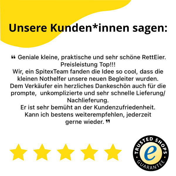 Trusted Shops Bewertungen RettEi Kunden*innen sagen