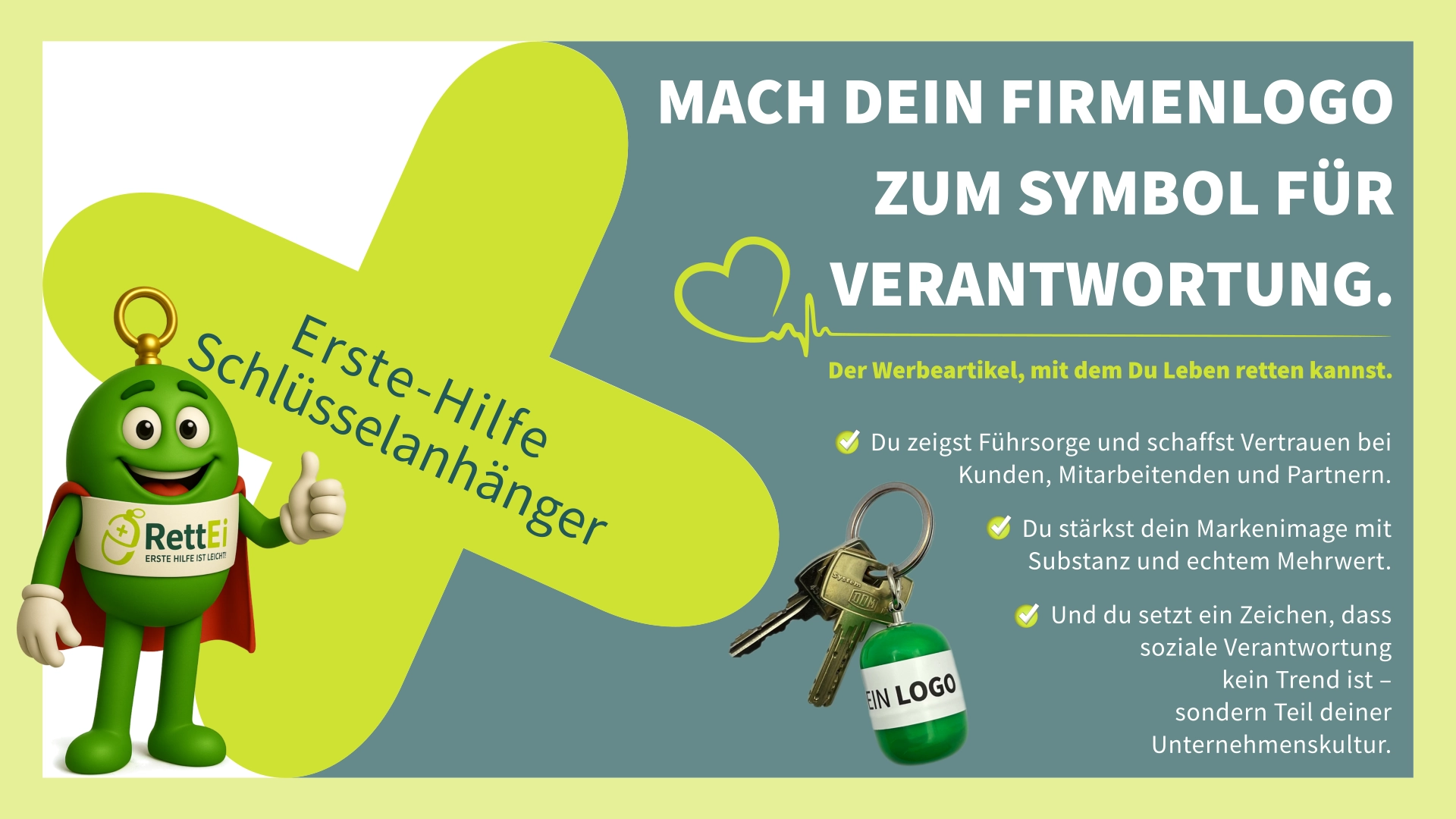 Erste-Hilfe-Schluesselanhaenger-als innovativer Werbeartikel-zur-Mund-zu-Mund-Beatmung-bei-Herzlungenwiederbelebung_HLW